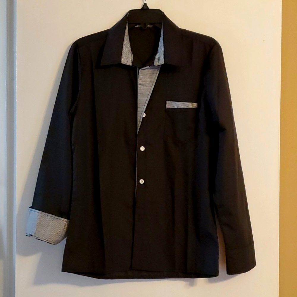 Van Shibuya Button-Down Top Size L
